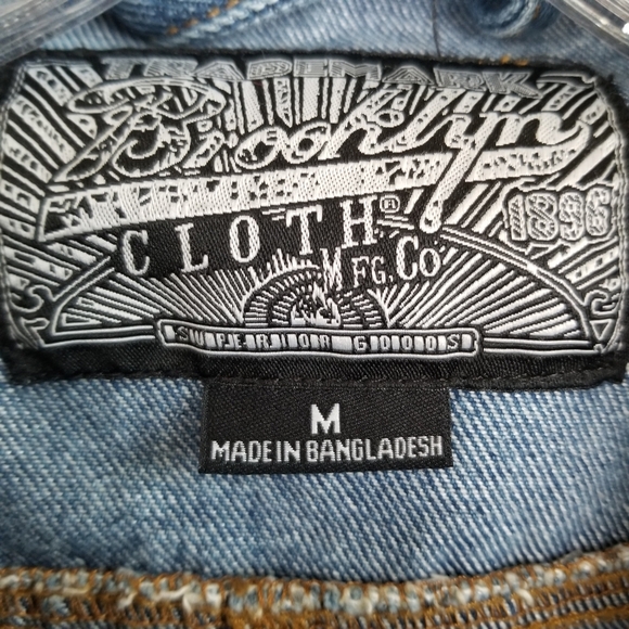 Brooklyn Cloth Denim Jacket Medium - Picture 5 of 6